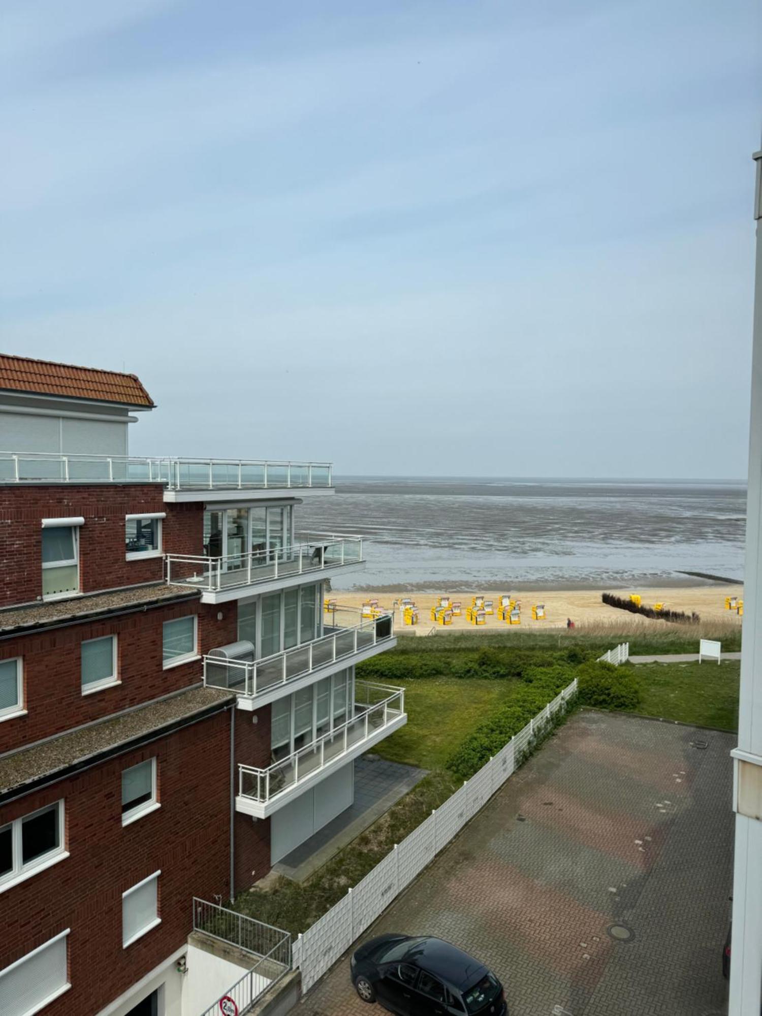 Traumhafte Ferienwohnung - Direkter Meerblick - 50M Zum Strand In Cuxhaven Duhnen In 1A Lage Im Haus Seehuette Экстерьер фото